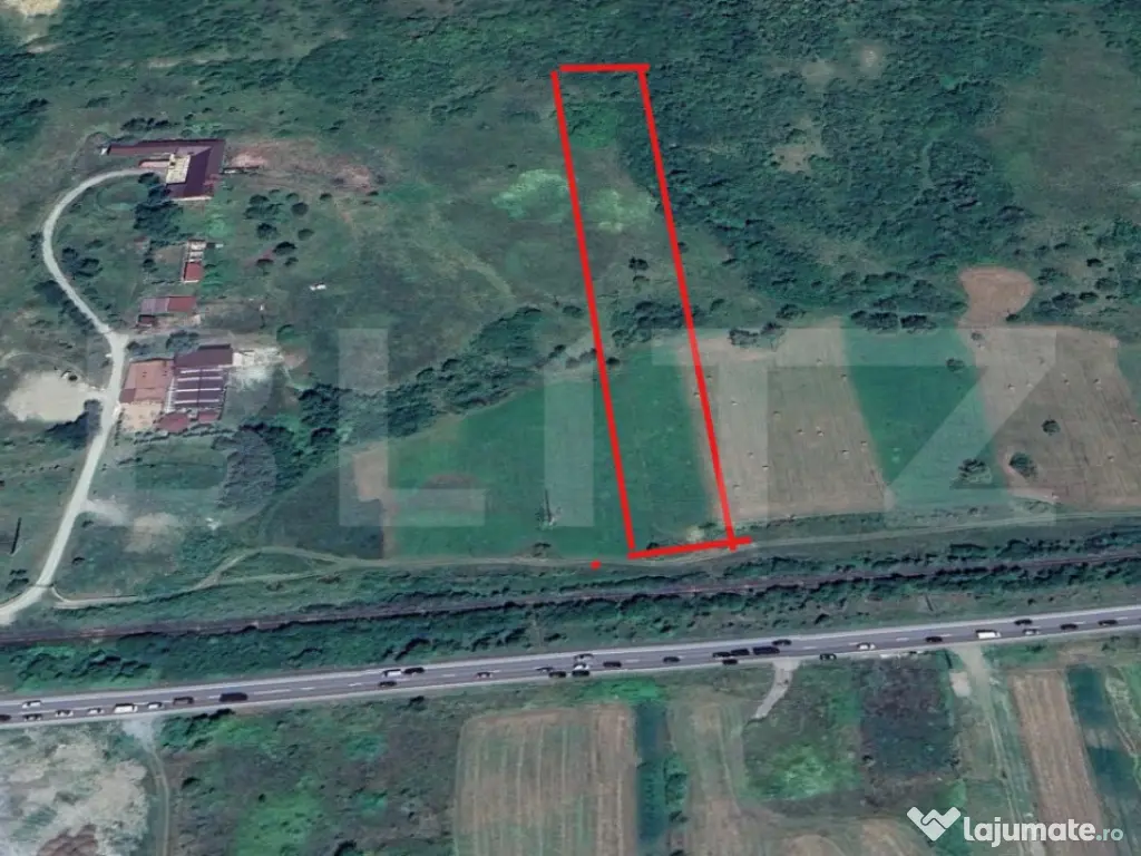 Teren extravilan de vânzare – zonă Unirea (ieșire spre