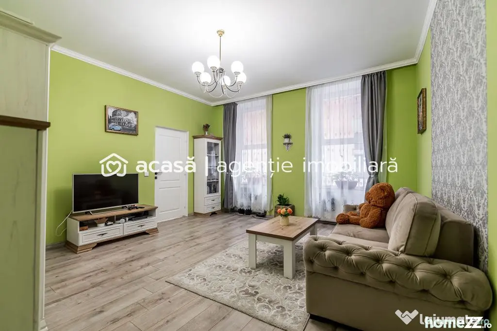 Apartament ultracentral! Preț repoziționat! 2 camere, e...