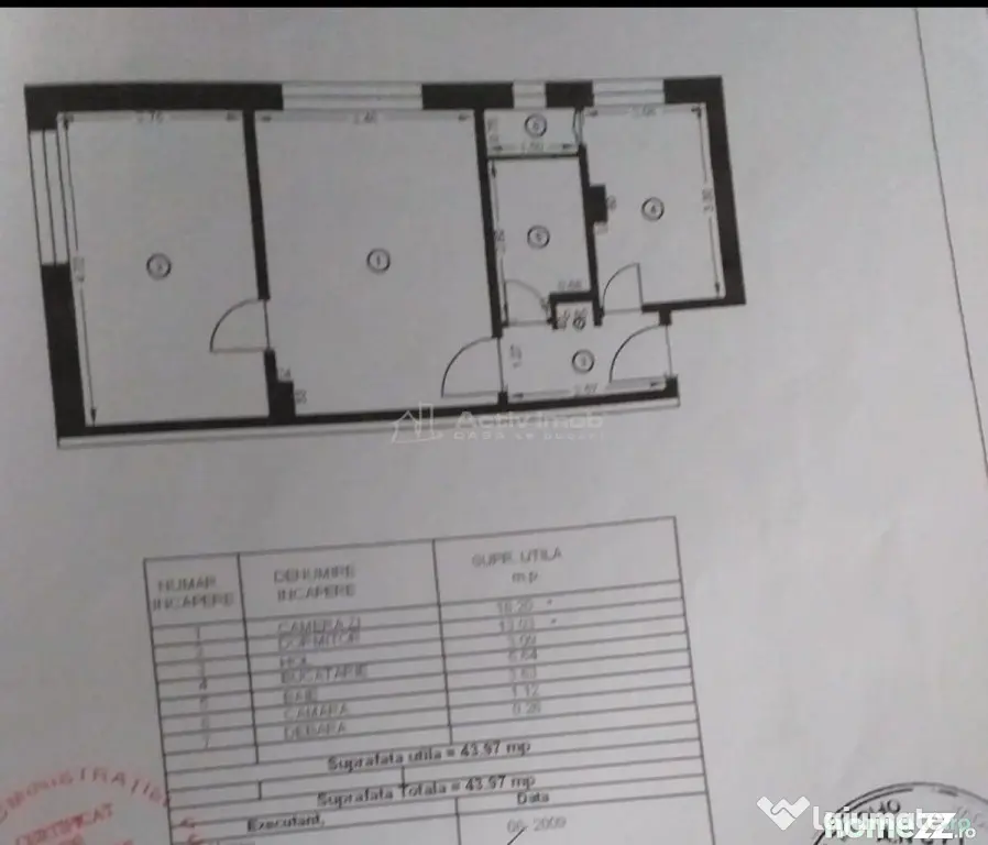 Apartament cu 2 camere mobilat si utilat modern, situat ultr - Boldesti Scaeni (Prahova)