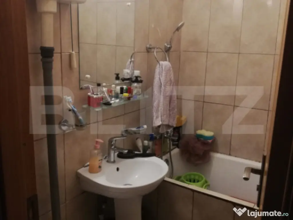 Garsonieră cu balcon închis, 23 mp, zona Zimbru