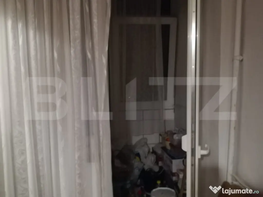 Garsonieră cu balcon închis, 23 mp, zona Zimbru
