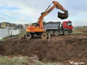 Inchiriere buldoexcavator cu picon, utilaje construct Bucuresti, Ilfov 