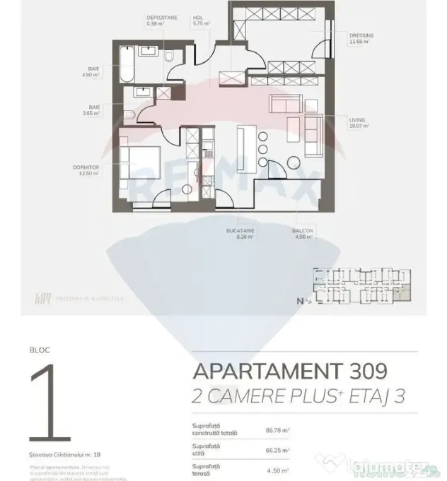 Apartament 2 camere cu dressing | Welmont by ROKMAN