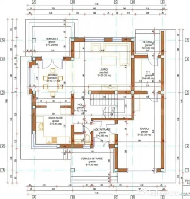Teren cu o Autorizatie de Construire pentru 2 Case (P+E) în