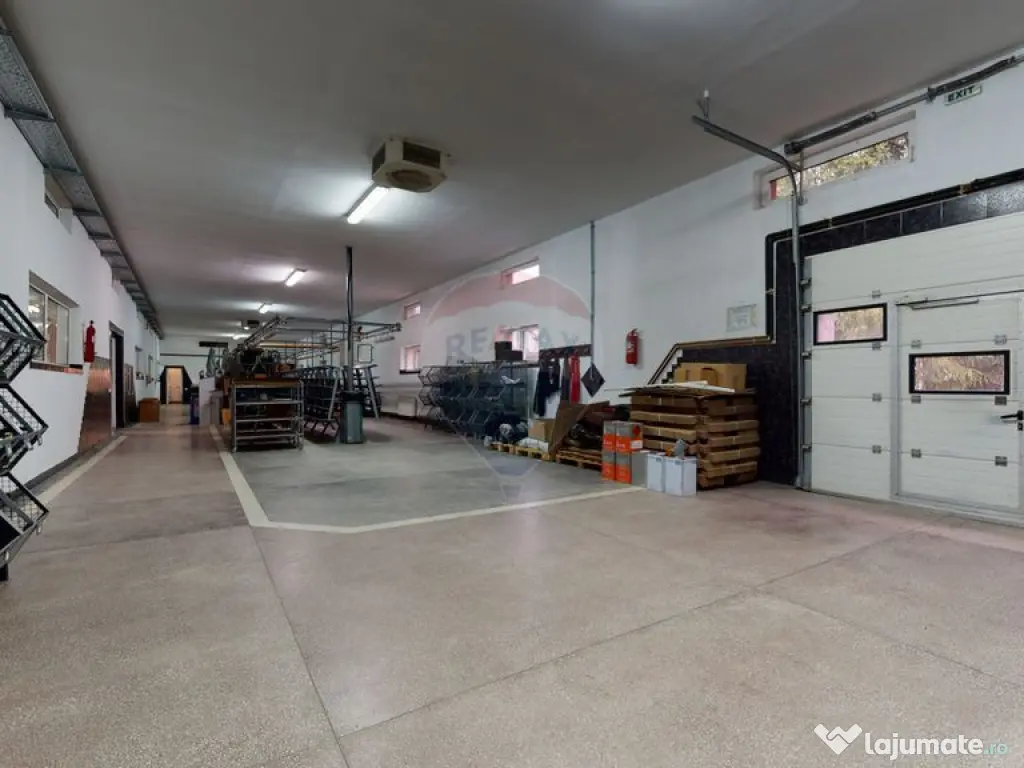 De inchiriat hala productie si birouri ,750 mp