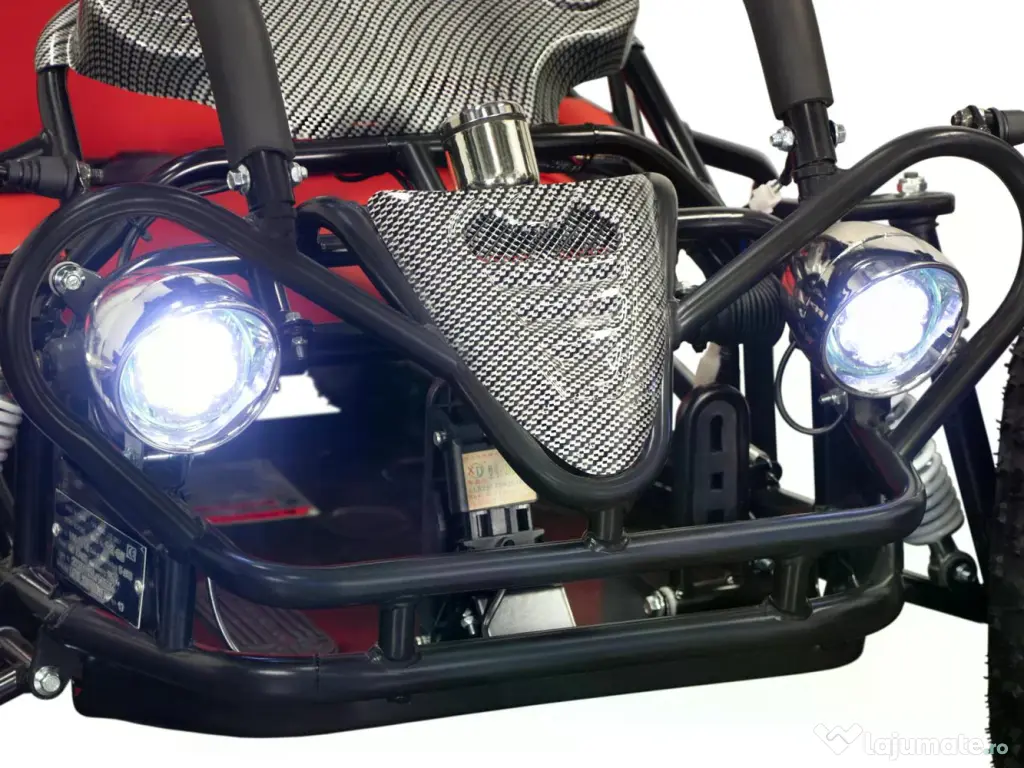 Buggy electric pentru 2 copii NITRO Gokart Hunt 650W 36V 20Ah RED