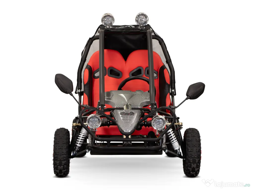 Buggy electric pentru 2 copii NITRO Gokart Hunt 650W 36V 20Ah RED