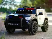 Masinuta electrica de politie, Kinderauto POLICE 911 120W 12V 7Ah Black 