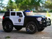 Masinuta electrica de politie, Kinderauto POLICE 911 120W 12V 7Ah Black 