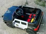 Masinuta electrica de politie, Kinderauto POLICE 911 120W 12V 7Ah Black 