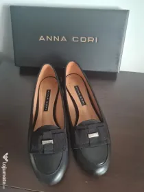 Pantofi piele naturala Anna Cori
