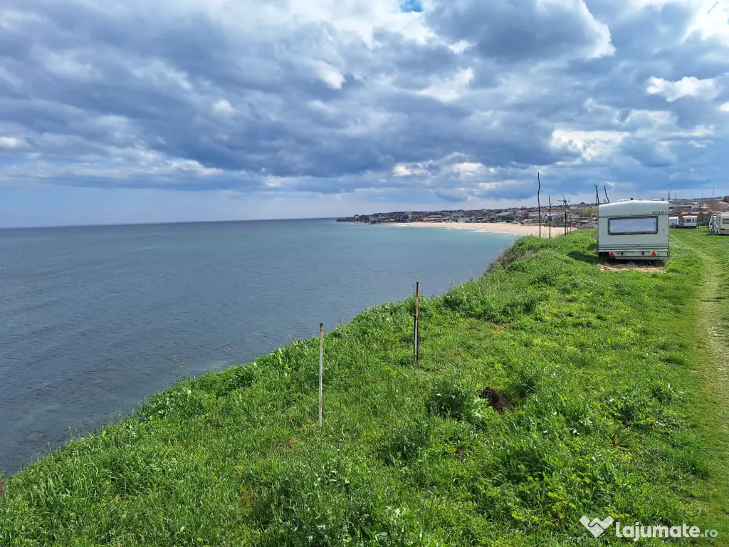 Vama Veche, vand teren 1.000 mp, primul rand la mare, pe faleza
