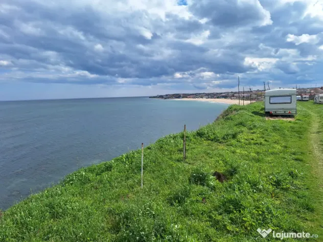 Vama Veche, vand teren 1.000 mp, primul rand la mare, pe faleza