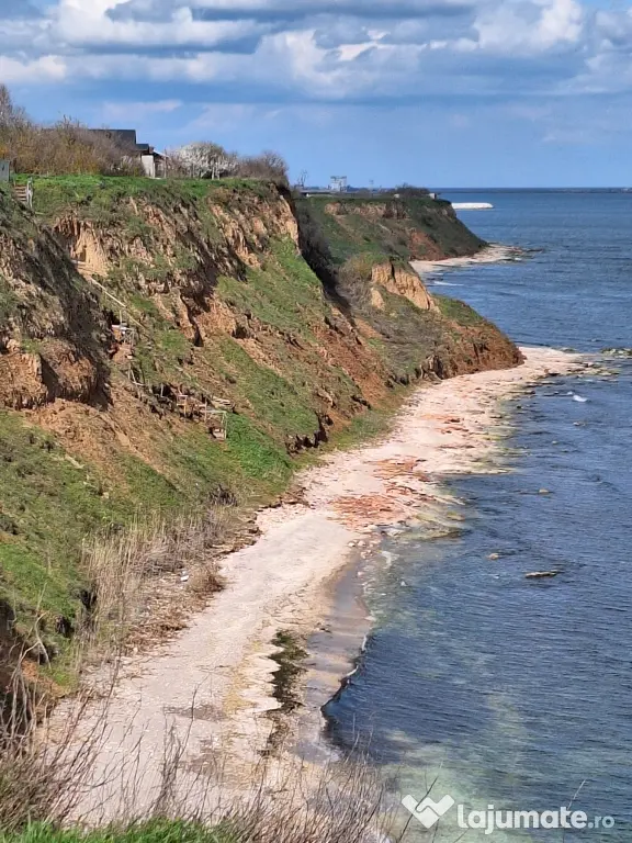 Vama Veche, vand teren 1.000 mp, primul rand la mare, pe faleza