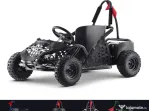 Kart electric pentru copii Kinder ecoGokart 1000W, baterie 48V #black