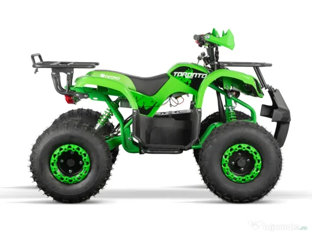 ATV electric NITRO Eco Toronto 1000W 48V 20Ah cu DIFERENTIAL verde