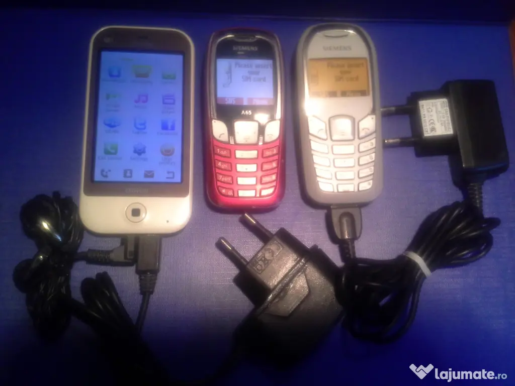 Smartphone Dual Sim si Siemens telefoane de colectie