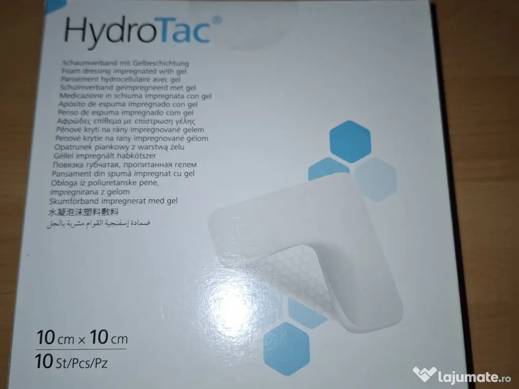 Pansament HydroTac, 10x10 cm, 10 bucati, Hartmann