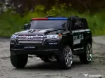 Masinuta electrica de politie, Toyota Land Cruiser 160W 12V Black