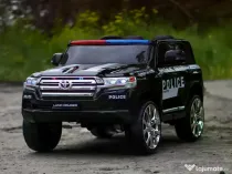 Masinuta electrica de politie, Toyota Land Cruiser 160W 12V Black