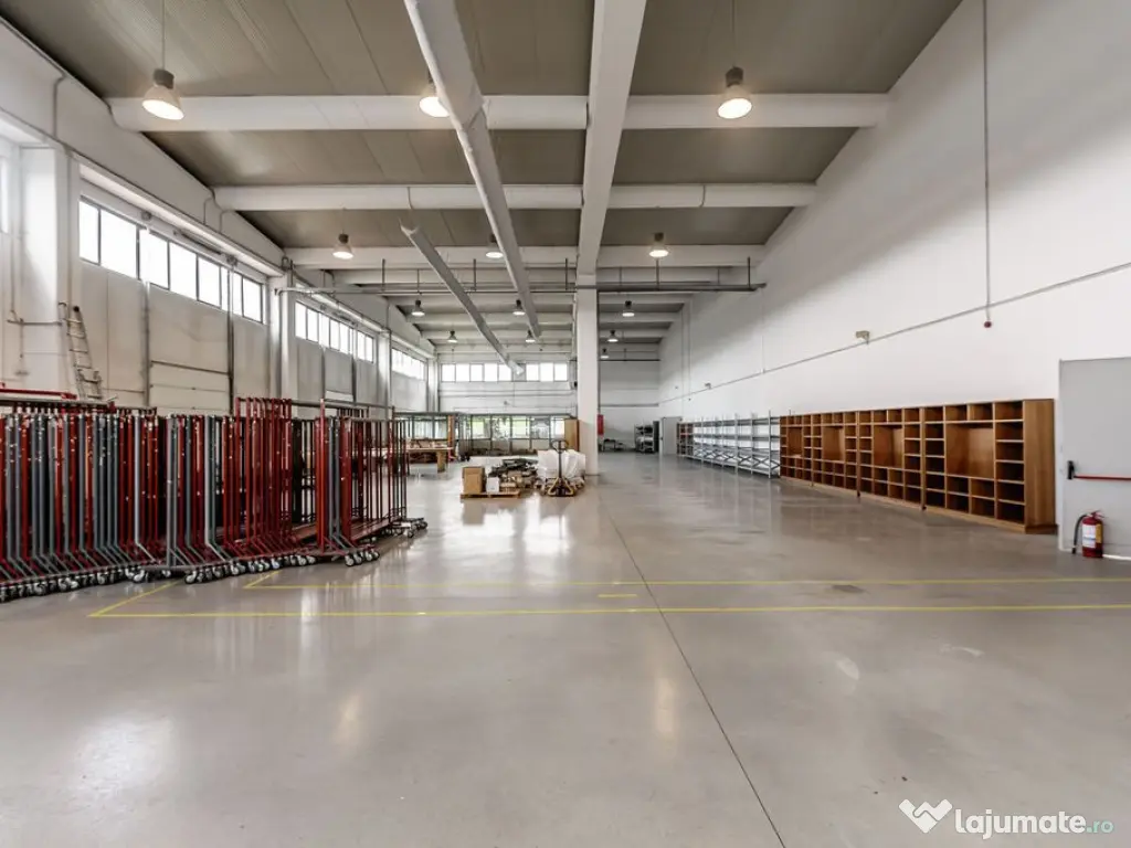 Hală de producție și depozitare cu birouri în Arad