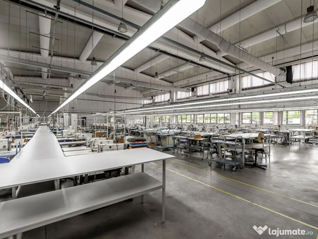 Hală de producție și depozitare cu birouri în Arad