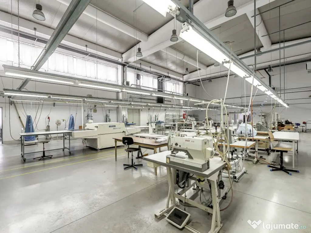 Hală de producție și depozitare cu birouri în Arad