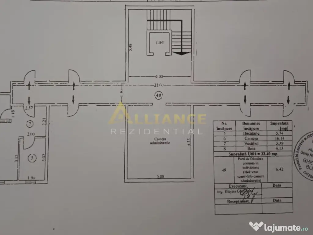Garsoniera Sector 4 Mobilata