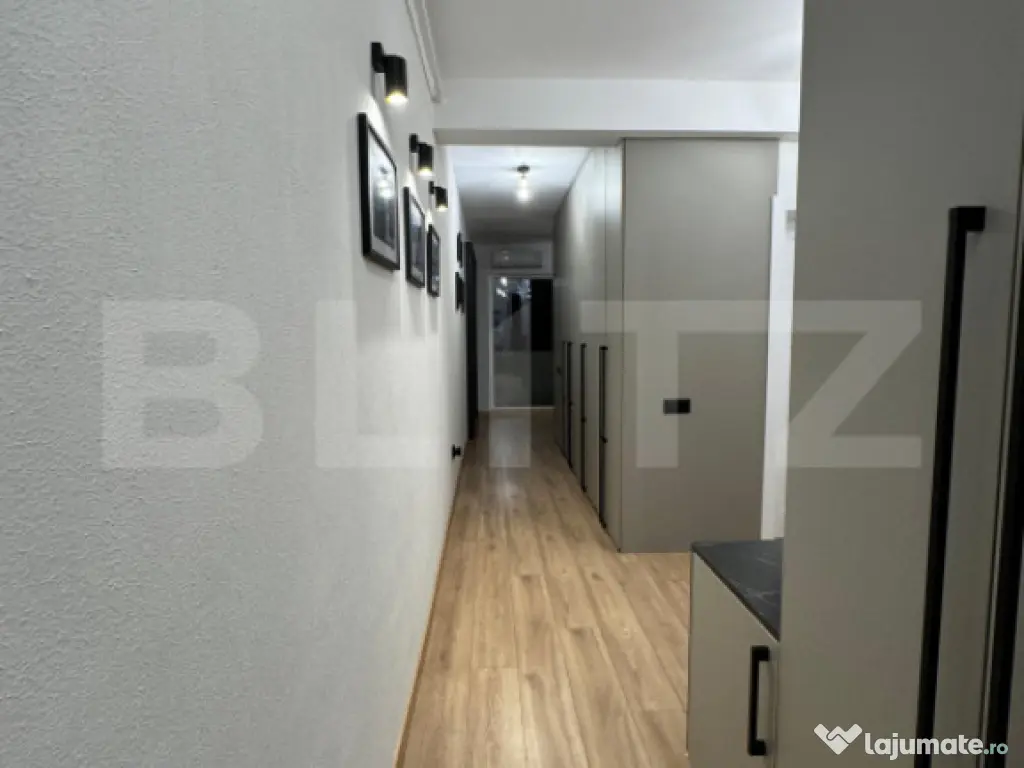 Apartament modern cu 3 camere, 60 mp, parcare, zona Eroilor