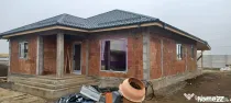 Săbăreni, casă nouă 4 camere parter, curte 480 mp