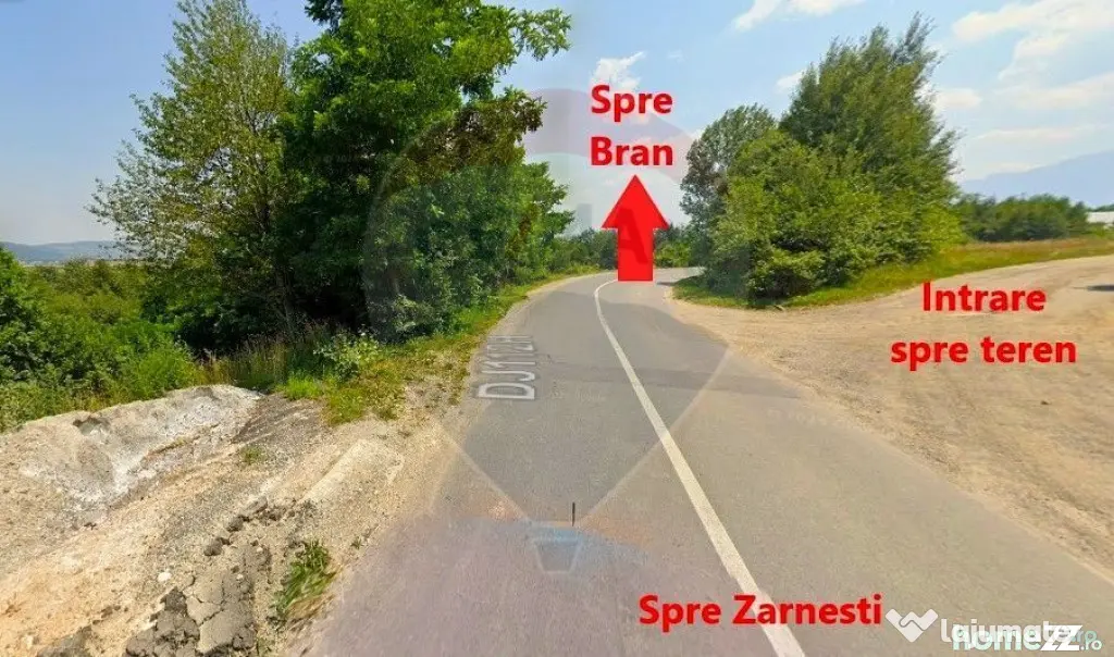 Teren Bran-Zarnesti - Tohanita, 4223mp
