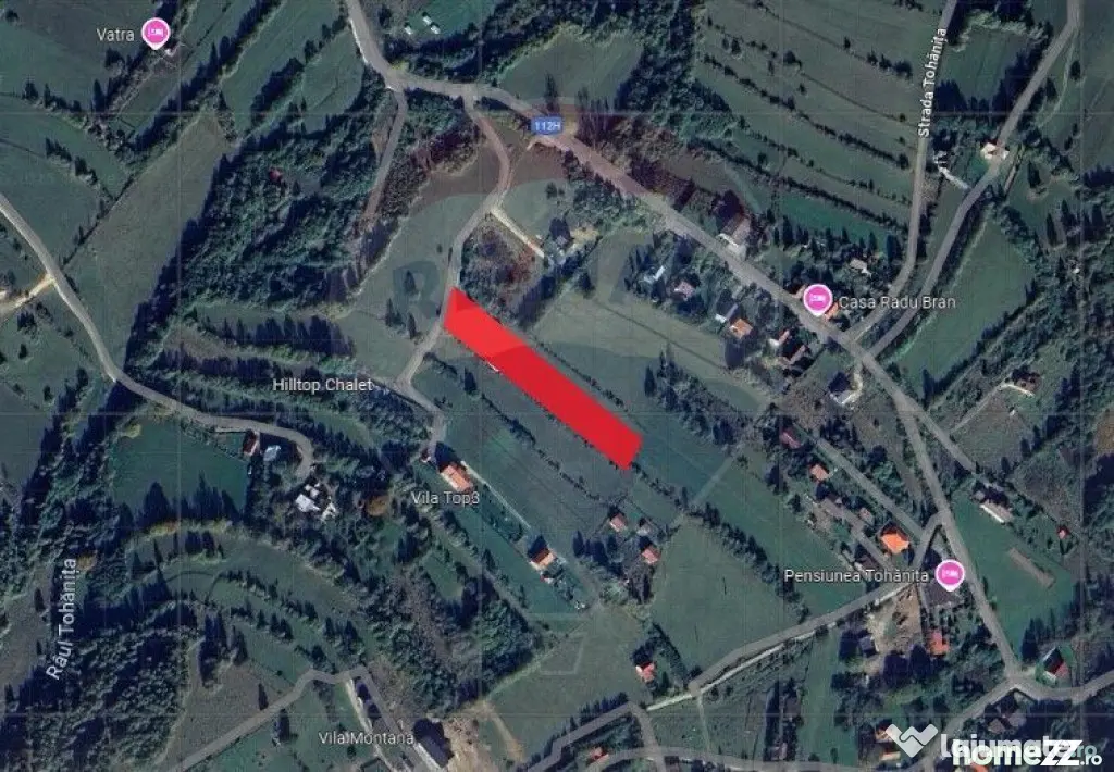 Teren Bran-Zarnesti - Tohanita, 4223mp
