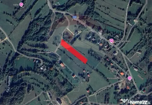 Teren Bran-Zarnesti - Tohanita, 4223mp