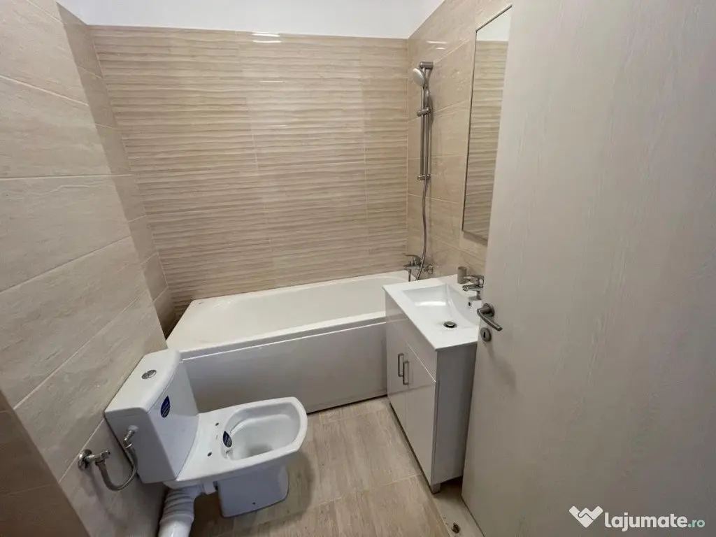 Bloc nou P+1, 2 camere, baie, centrala proprie, terasa 25 mp PARTER