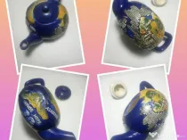 Ceainic portelan autentic rusesc vechi