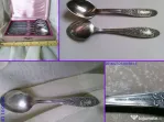 Lingurite vechi rare set 6 buc si Caseta originala