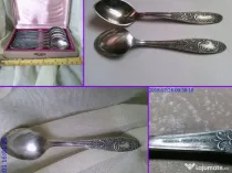 Lingurite vechi rare set 6 buc si Caseta originala