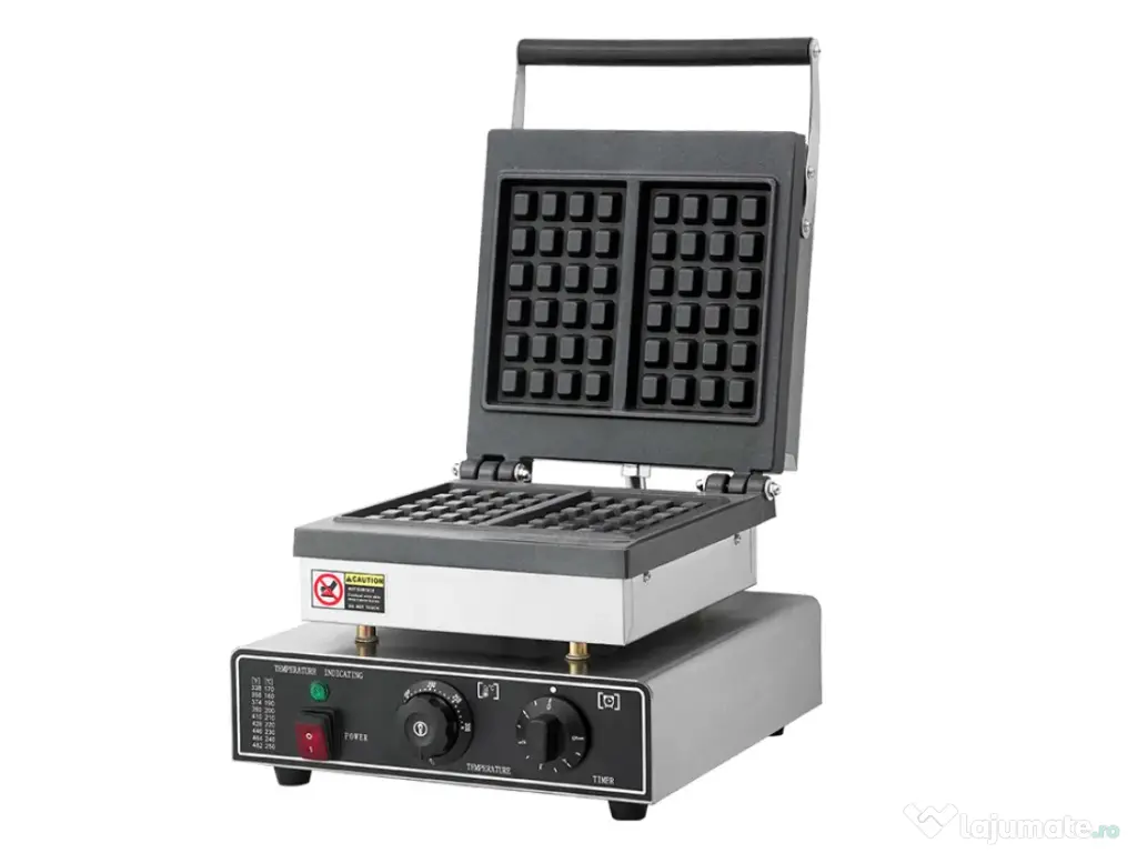 Aparat profesional dublu pentru vafe belgiene