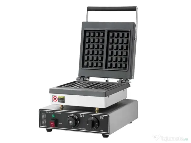 Aparat profesional dublu pentru vafe belgiene