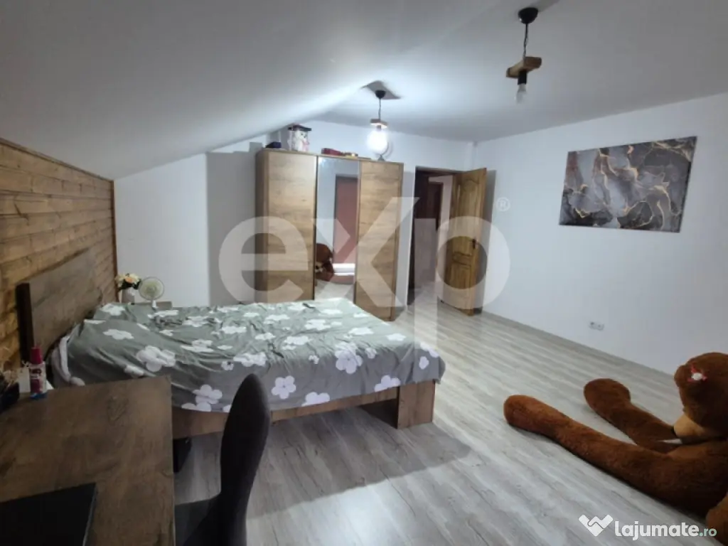 Casă 4 camere | 170 mp utili | Teren 550 mp | Mobilată și