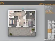 2 Camere Direct Dezvoltator cu Terasa Spatioasa 