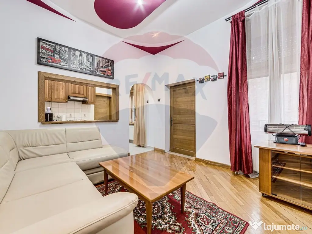 Apartament cu 2 camere de închiriat, zonă Ultracentrală
