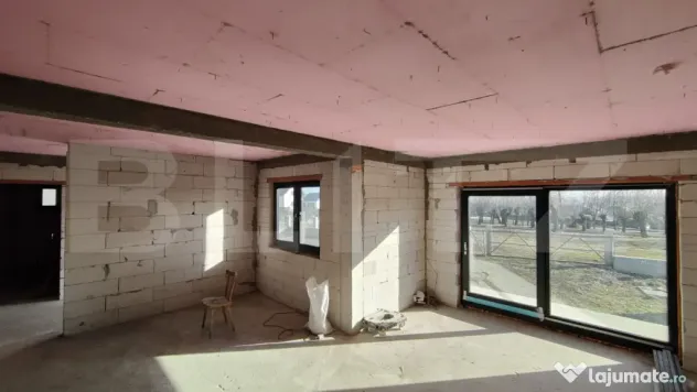 Casa individuala pe parter, Danila, 1300 mp teren, 4 camere