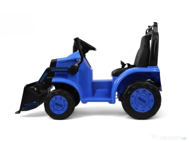 Excavator electric Kinderauto BJYT1066 60W 6V cu telecomanda Blue
