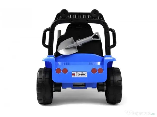 Excavator electric Kinderauto BJYT1066 60W 6V cu telecomanda Blue