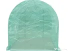 Sera Solar Gradina Tunel Cadru Otel Folie Polietilena Legume Plante 2x2x2m
