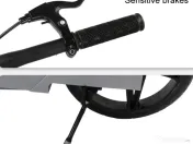 Trotineta Kinderauto Pegasus, cu pedale si scaun, reglabila, pliabila Black