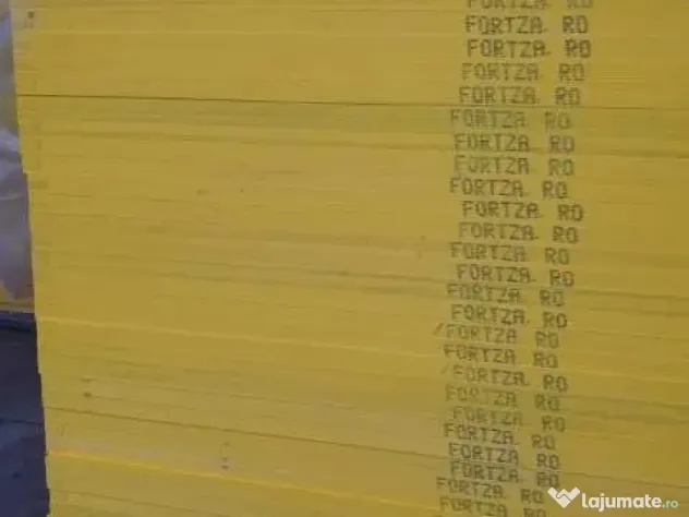 Panouri galbene pentru cofraje