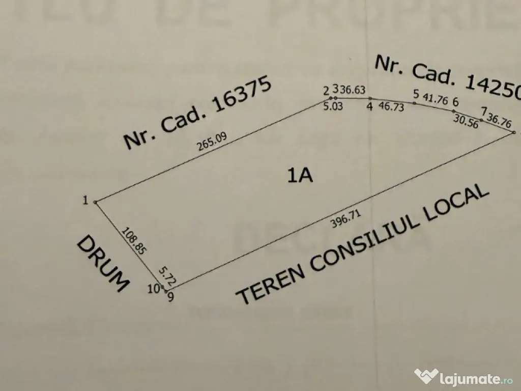 Teren intravilan ~ zona Bariera Brailei / R.A.R ~ 38.000mp ~ Pret: 15€