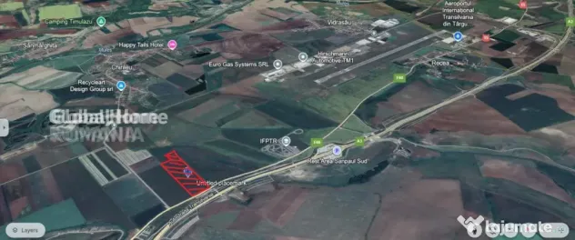 Teren 25000 MP | TG. MURES-SANPAUL | INTRAVILAN | 98 m acces